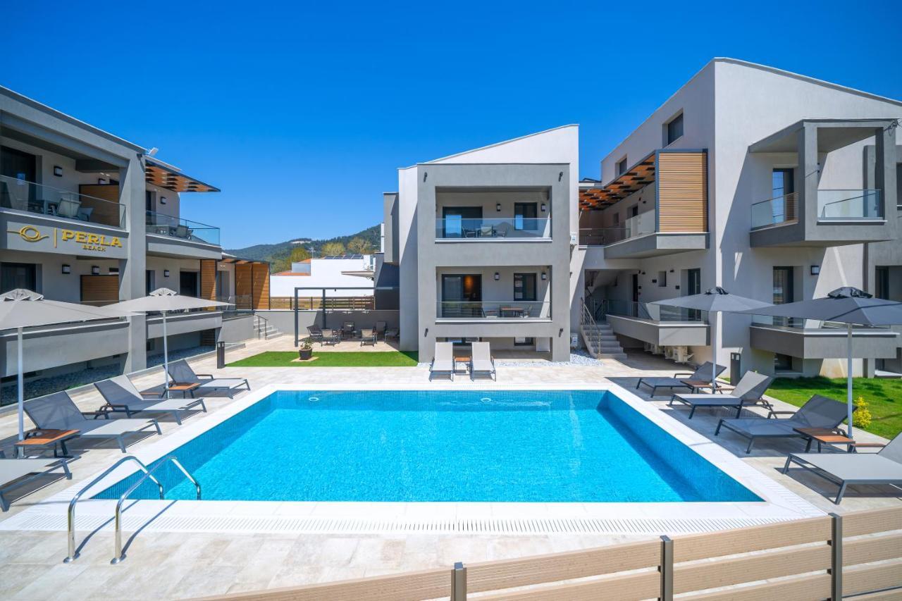Perla Beach Chrisi Ammoudia Esterno foto