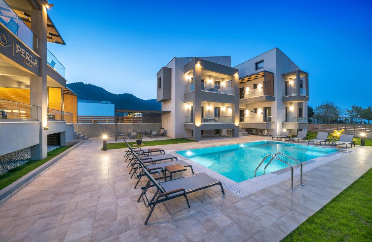 Perla Beach Chrisi Ammoudia Esterno foto